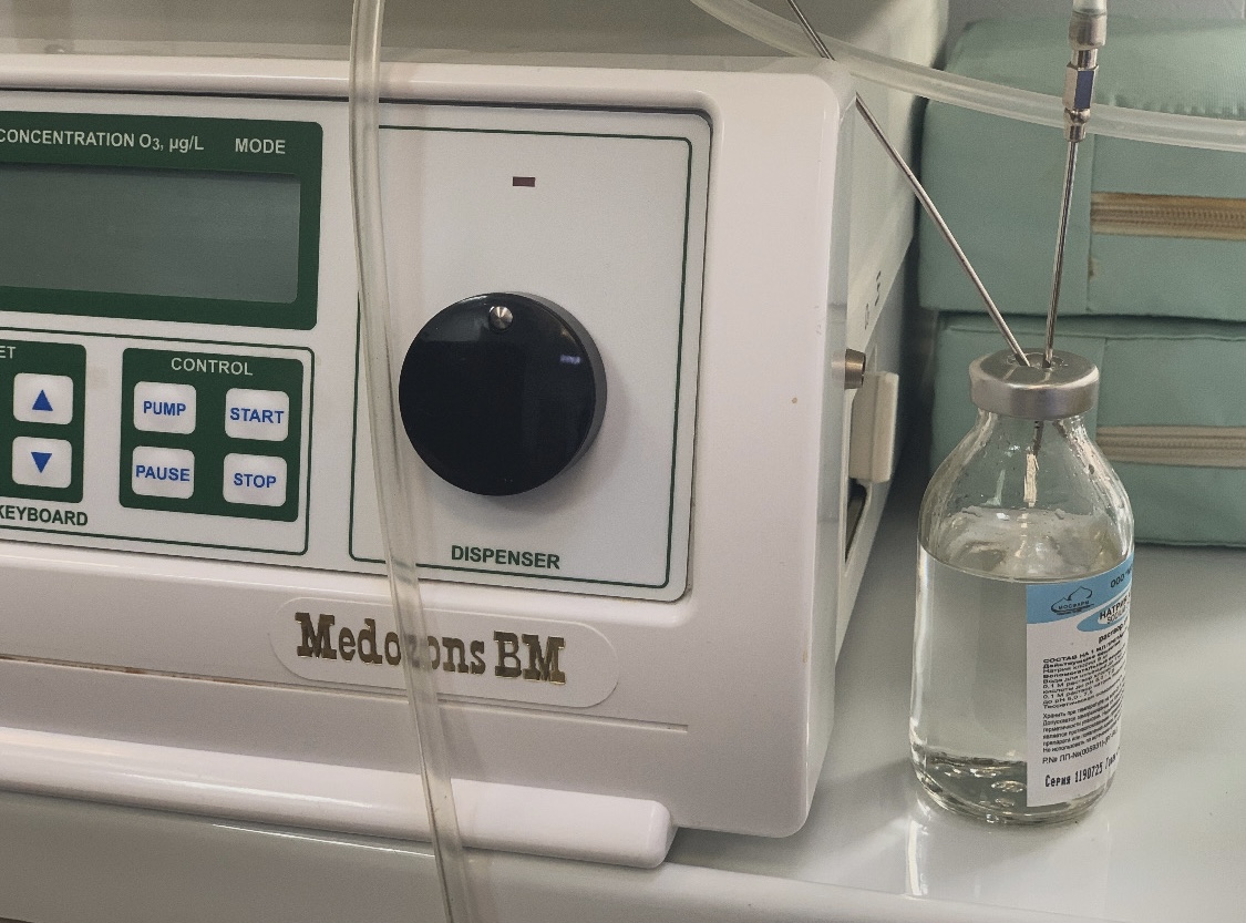 Аппарат для приготовления озоно-кислородной смеси