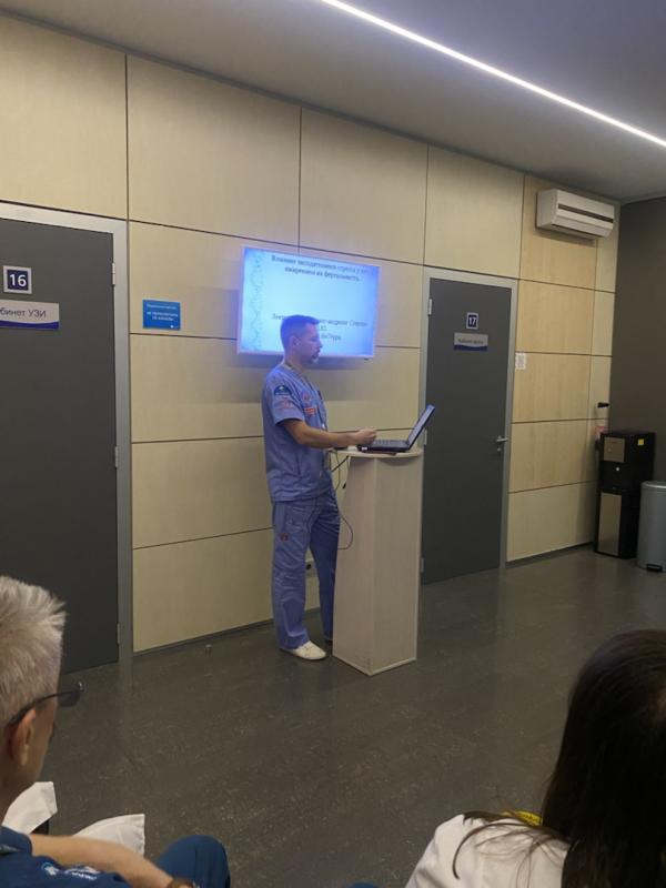  Стерхов Дмитрий Юрьевич прочитал лекцию для докторов клиники Витерра