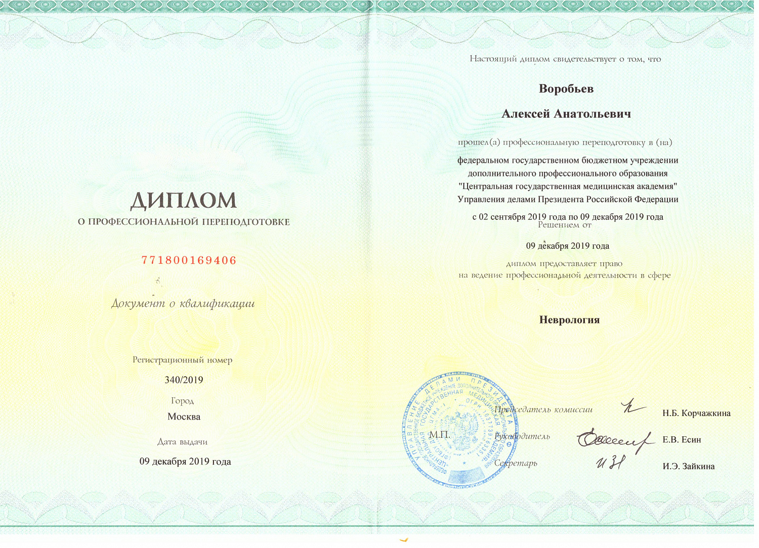 Воробьёв Алексей Анатольевич