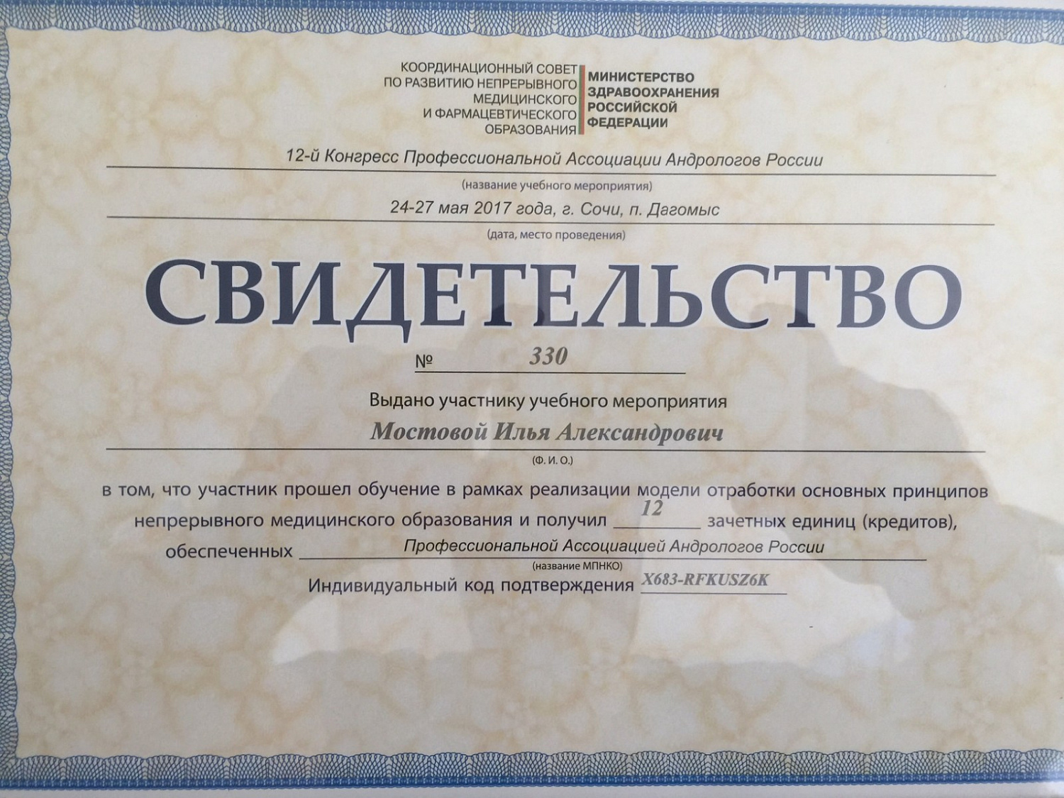 Мостовой Илья Александрович