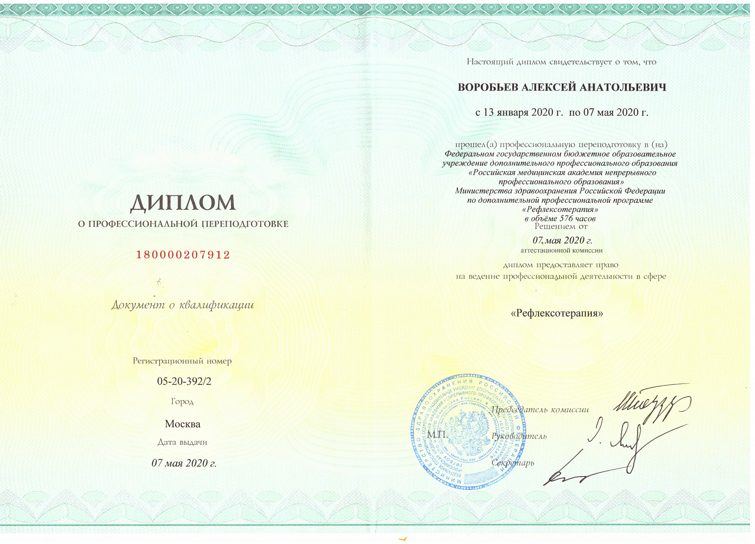 Воробьёв Алексей Анатольевич