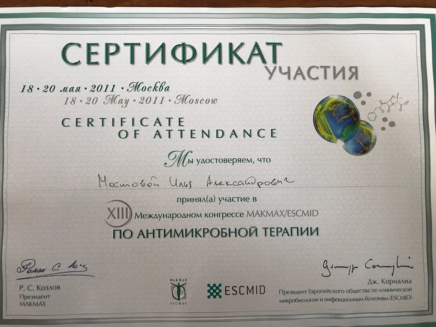 Мостовой Илья Александрович