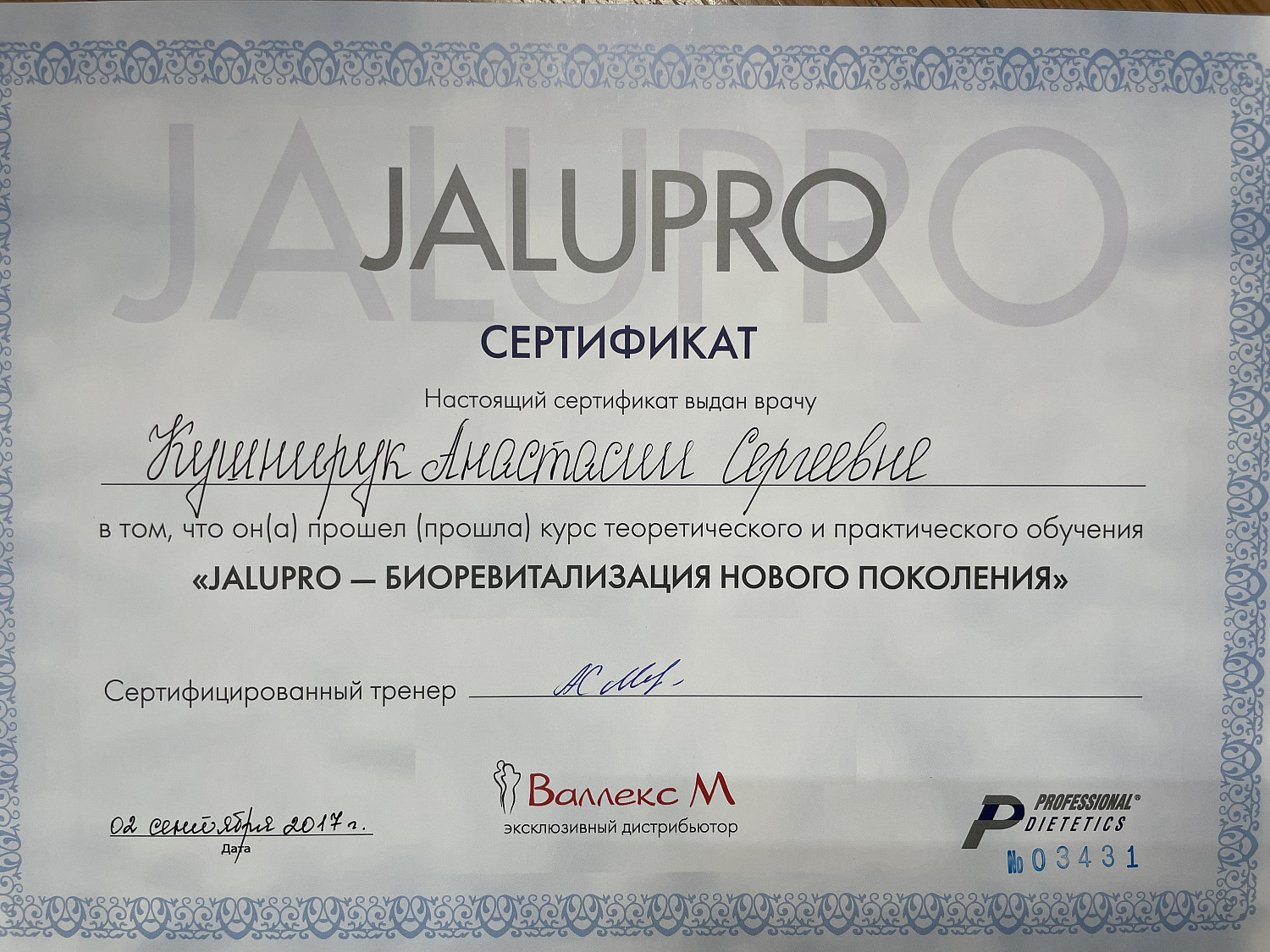 Кушнирук Анастасия Сергеевна